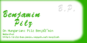 benjamin pilz business card